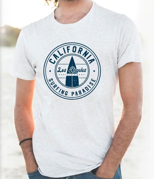 1 Urban T-Shirt California 359-22 Wit