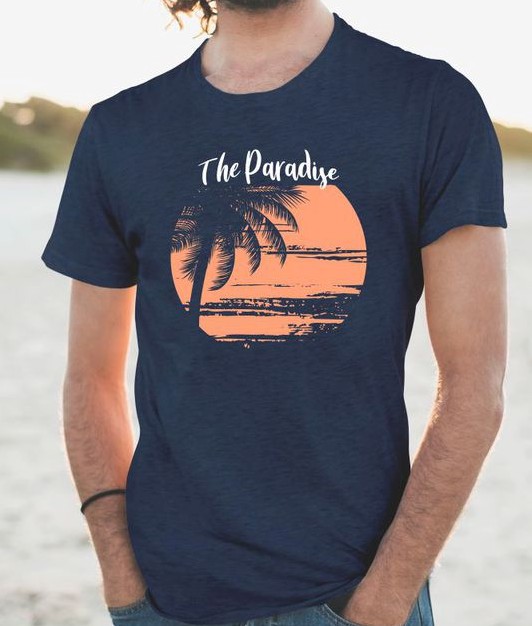 1 Urban T-Shirt Paradise 759-27 Navy