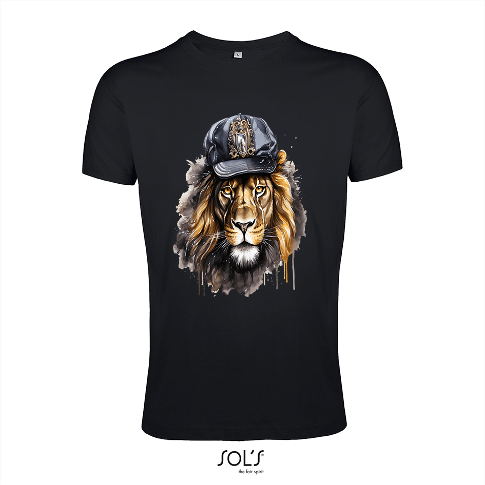 1 T-Shirt 158an3 Leeuw gold