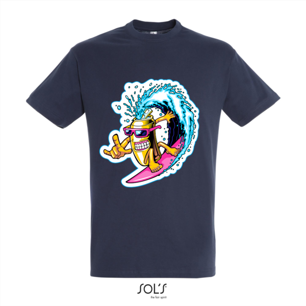 T-Shirt 1-121k Cartoon surfend blikje - Afbeelding 7