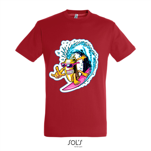 T-Shirt 1-121k Cartoon surfend blikje - Afbeelding 8