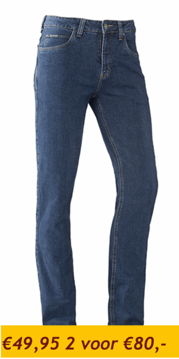 Brams Paris Stretch Danny x63 Medium Blue Denim