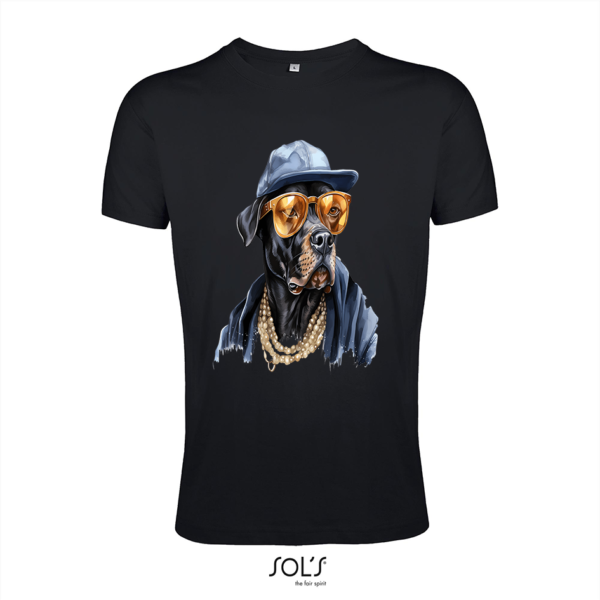 Kinder T-Shirt 158an09K Gangsta Hip Hop Hond