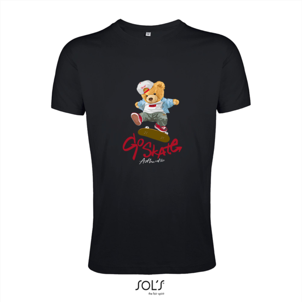 KinderT-Shirt 1-168K Skating Bear