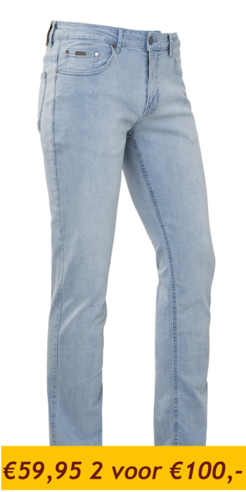 Brams Paris Stretch Danny C92 Bleach Jeans