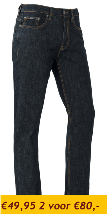 Brams Paris Stretch Danny c94 BleuBlack Denim