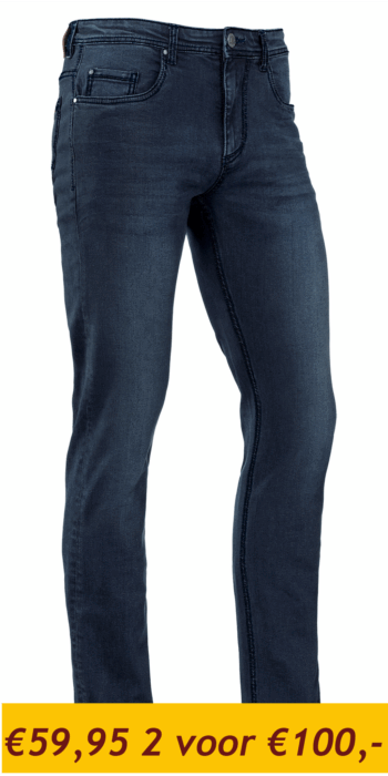Brams Paris Stretch Jasper C91 Donkerblauw