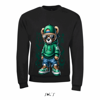 SweatShirt 2-184 Green Teddy