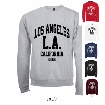 Sweatshirt 2-206 LA California 9kleuren